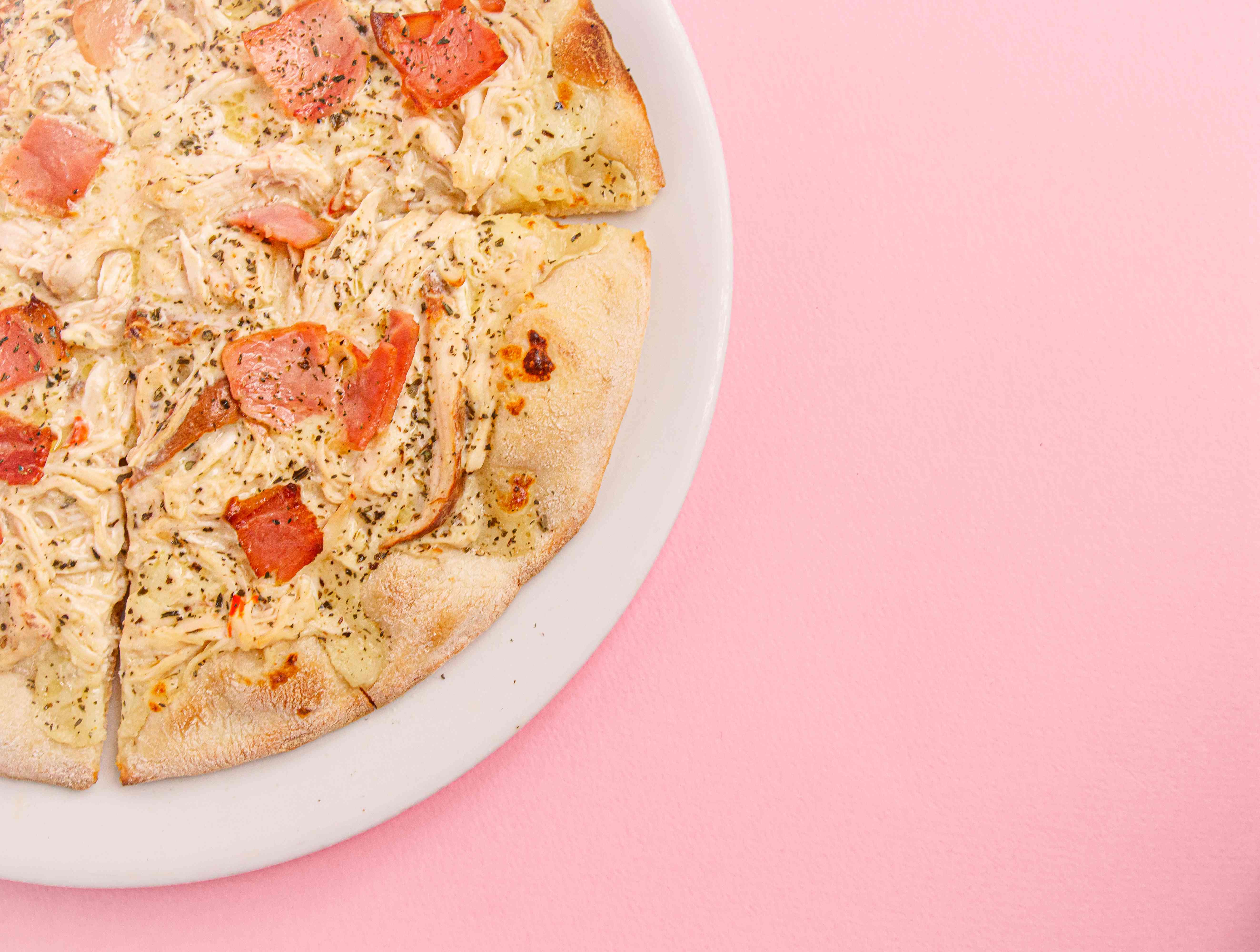 Pizza Carbonara Gourmet