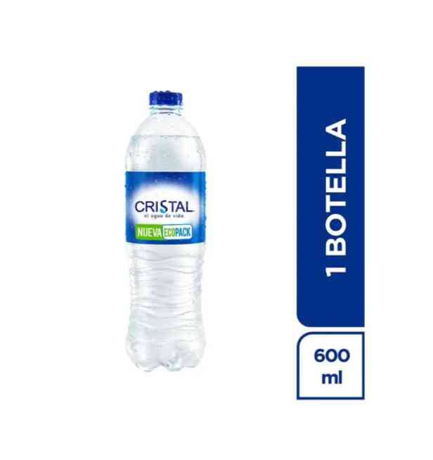 Agua Cristal 600 ml